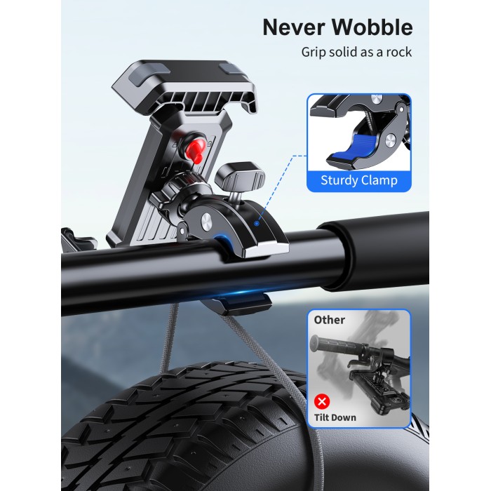 Cuvccn Bike Lights, Rechargeable Bicycle Lights Set Super Bright 8+12