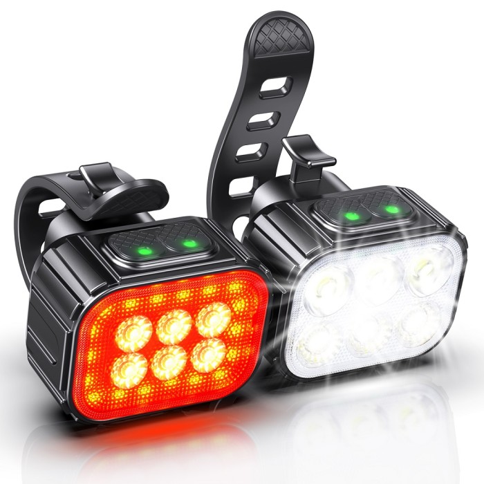 1200 Lumens USB Rechargeable Bicycle Lights With UK | Ubuy