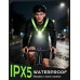 Cuvccn LED Reflective Vest Super Bright Lighting, 360° Visible Running Light for Runners, Waterproof Adjustable Reflective Running Vest Headlamp for Men/Women/Kids Night Walking/Running/Cycling