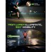 Cuvccn LED Reflective Vest Super Bright Lighting, 360° Visible Running Light for Runners, Waterproof Adjustable Reflective Running Vest Headlamp for Men/Women/Kids Night Walking/Running/Cycling