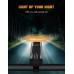 Bike Lights, Cuvccn Bike Headlight USB Rechargeable, Bicycle Lights Front & Back with [Power Bank Function], Aluminum Alloy IPX5 Waterproof Bike Lights for Night Riding 5+5 Light Modes