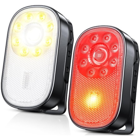 Cuvccn 500LM Ultra Bright Mini EDC Flashlight Rechargeable, 10 Modes Running Lights for Runners with Spot & Flood Light, Waterproof Small Clip on Flashlight for Walking, Camping, Hiking, Work, 2 Packs Cuvccn 500LM Ultra Bright Mini EDC Flashlight Rechargeable, 10 Modes Running Lights for Runners with Spot & Flood Light, Waterproof Small Clip on Flashlight for Walking, Camping, Hiking, Work, 2 Packs