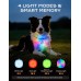 Cuvccn 100LM Ultra Bright Dog Collar Light Rechargeable, Dog Lights for Night Walking -4 Modes & RGB, IP66 Waterproof, Thickened Zinc Alloy Dog Light Clip On for Running, Camping, Hiking Cuvccn 100LM Ultra Bright Dog Collar Light Rechargeable, Dog Lights for Night Walking -4 Modes & RGB, IP66 Waterproof, Thickened Zinc Alloy Dog Light Clip On for Running, Camping, Hiking